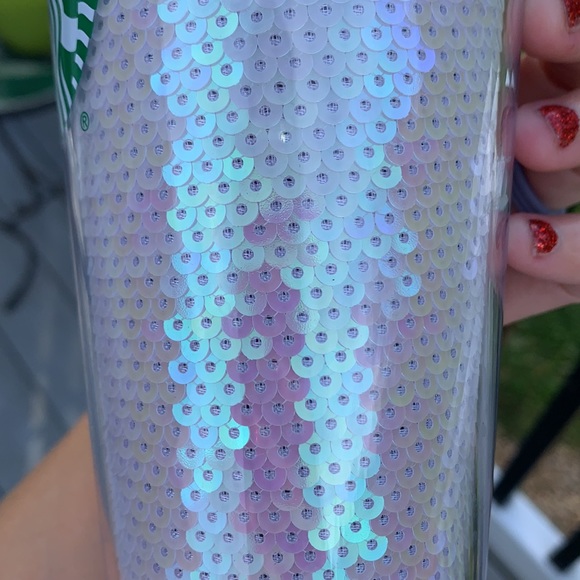 Starbucks pearl sequin tumbler - Picture 14 of 14